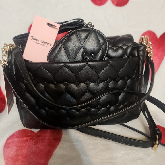 JUICY COUTURE Flawless Flap Shoulder Bag and Wallet - Picture 8 of 11